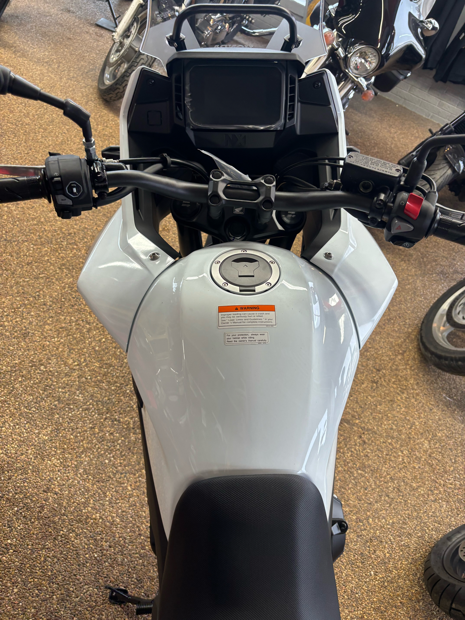 New 2025 Honda NX500 | Motorcycles in Algona IA | HON100315 Pearl