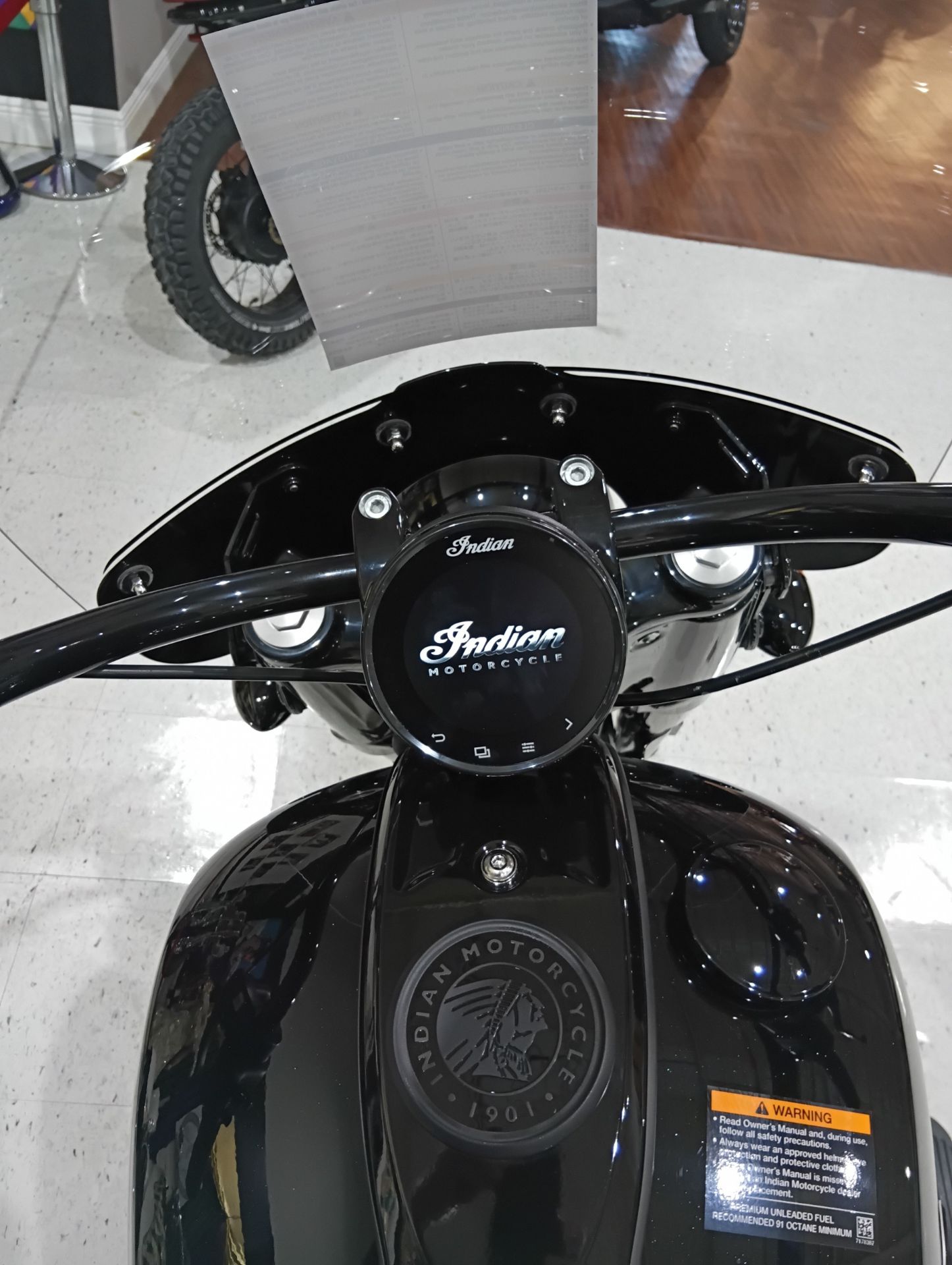 Indian Motorcycle スタジャン　本革　size40 2025 Indian Motorcycle Super Chief Dark Horse Motorcycles Saint