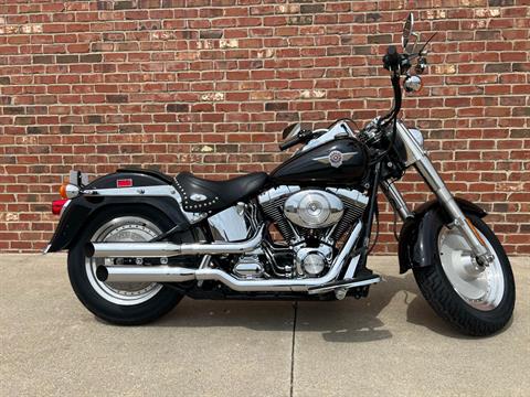 Used 2000 Harley-Davidson FLSTF Fat Boy® for Sale, Ames IA Black