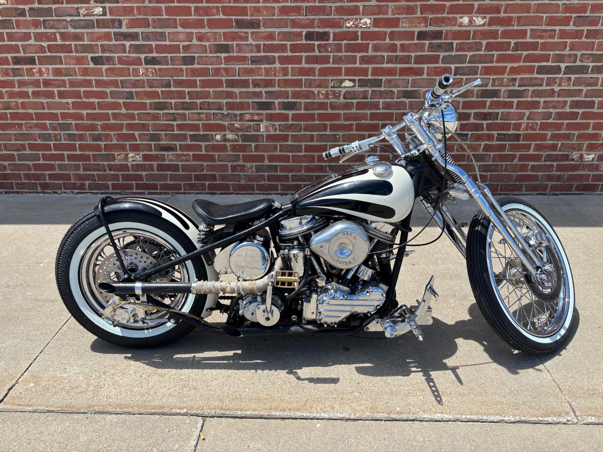 Davidson Panhead Chopper Old School Springer Chopper For Sale Used