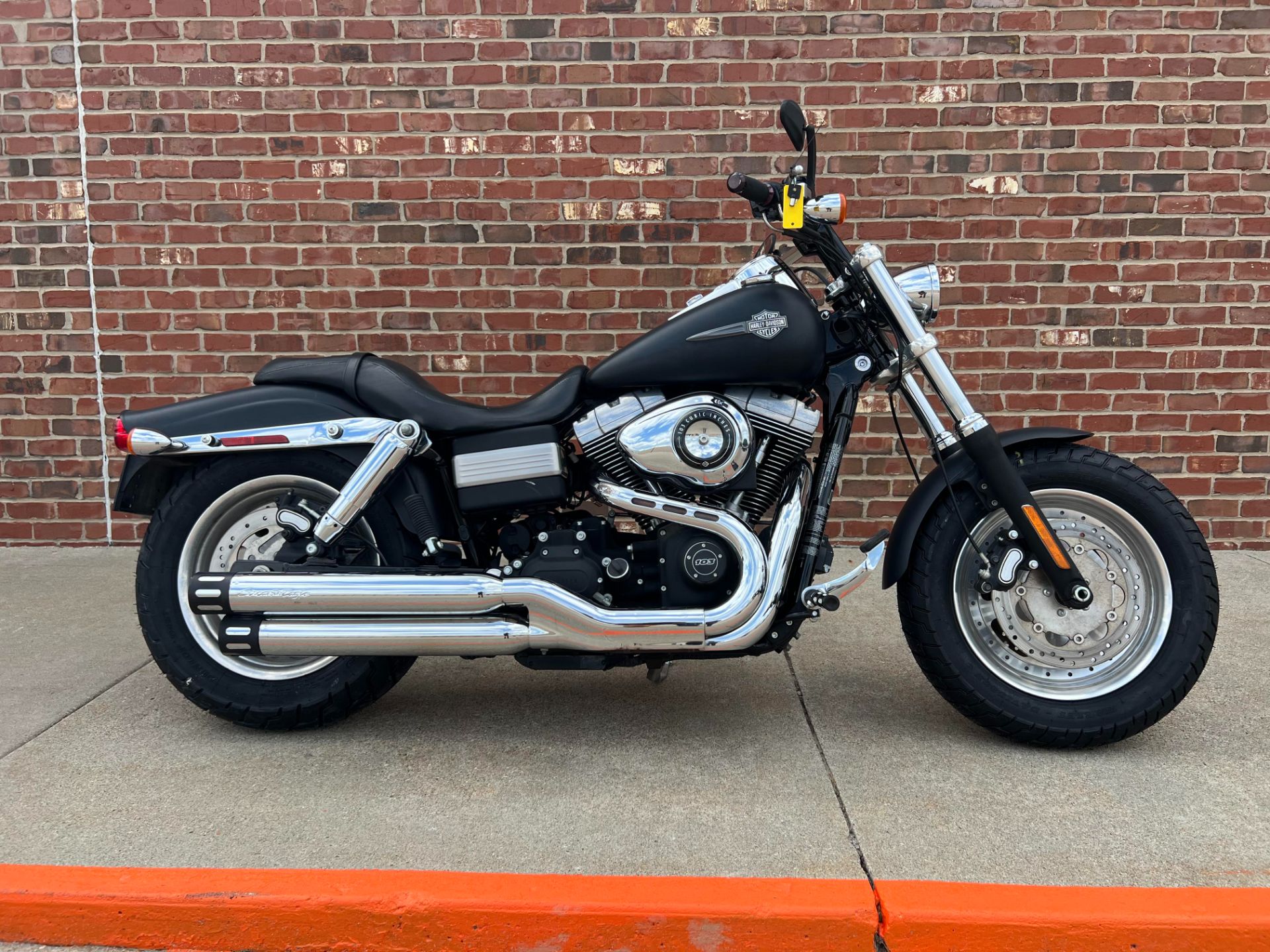Used 2012 Harley-Davidson Dyna® Fat Bob® for Sale, Ames IA Black