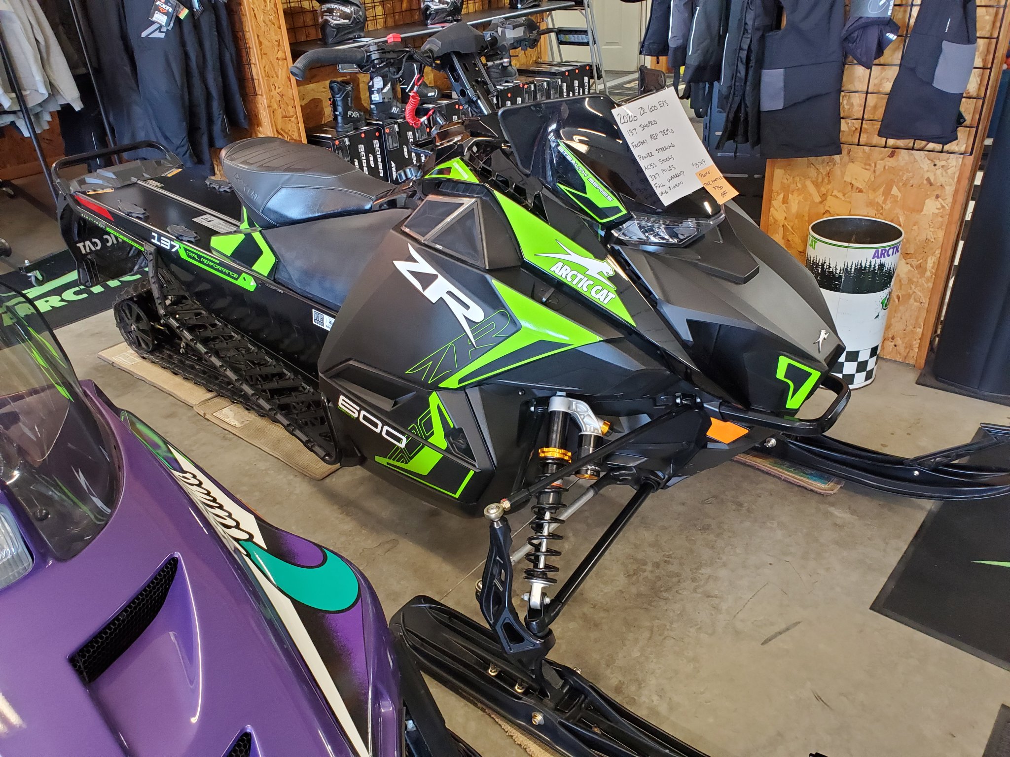 2026 Arctic Cat ZR 600 EPS ES Snowmobiles Portersville Pennsylvania