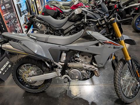 New 2025 Suzuki DR-Z4S Solid Iron Gray | Motorcycles for Sale at