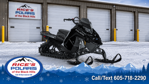 2027 Polaris 850 RMK SPS 155 Gloss Black ES 7S