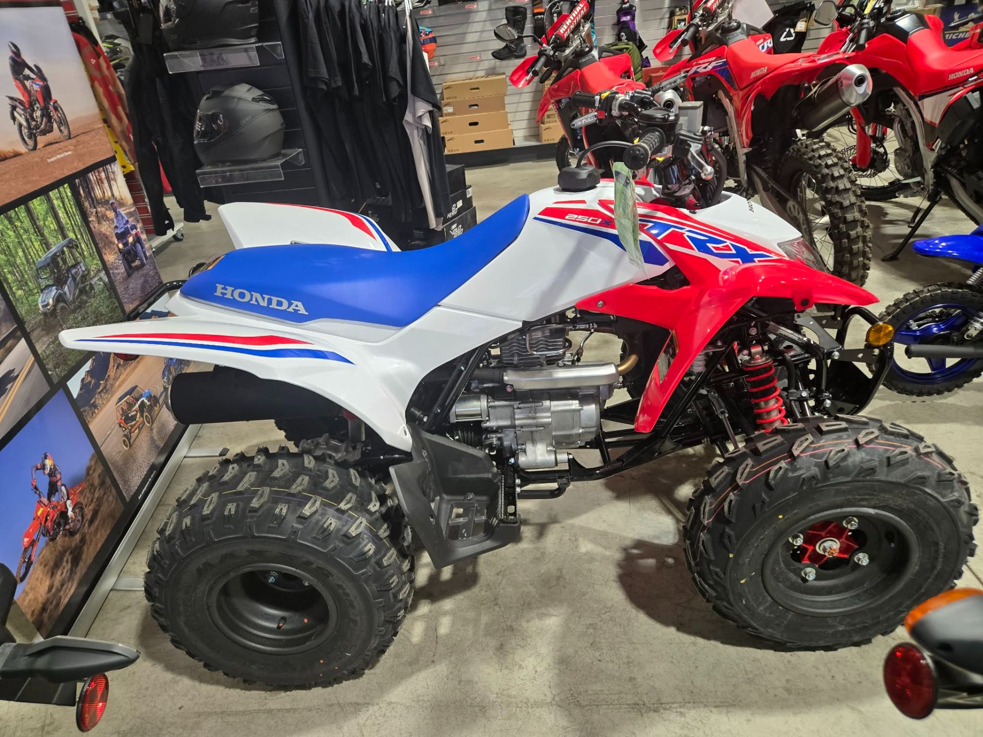 New 2026 Honda TRX250X Red | ATVs for Sale at Rice's in Rapid City