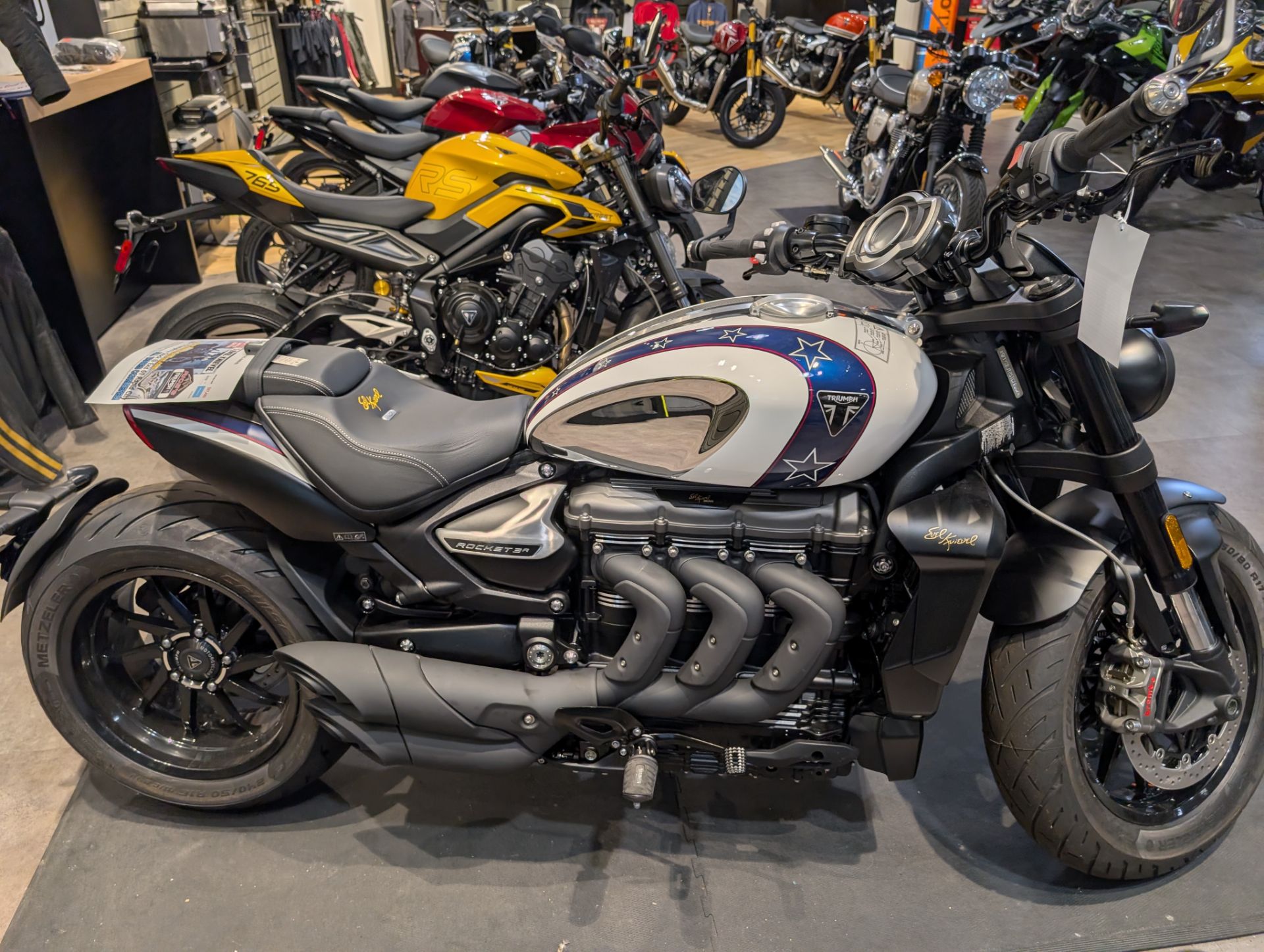 New 2025 Triumph Rocket 3 Storm R Evel Knievel Limited Edition
