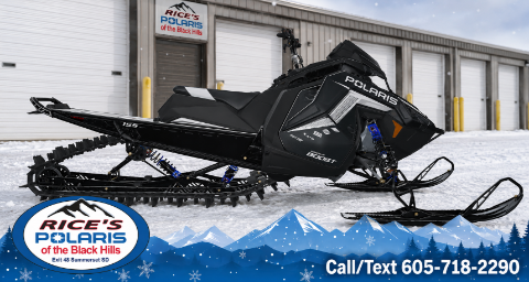 2027 Polaris Patriot Boost RMK Factory Edition 155 Gloss Black 325 SC — photo 1 of 15