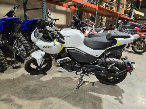 New 2024 CFMOTO Papio SS Nebula White | Motorcycles for Sale at