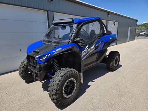 Used 2021 Kawasaki Teryx KRX 1000 Vibrant Blue / Metallic Onyx