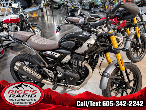 2025 Triumph Scrambler 400 X
