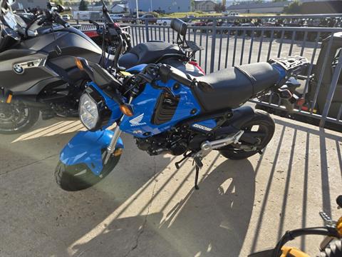 Used 2022 Honda Grom ABS Candy Blue | Motorcycles for Sale at