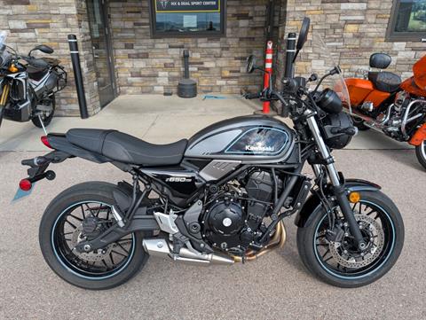 Used 2023 Kawasaki Z650RS Metallic Moondust Gray / Ebony