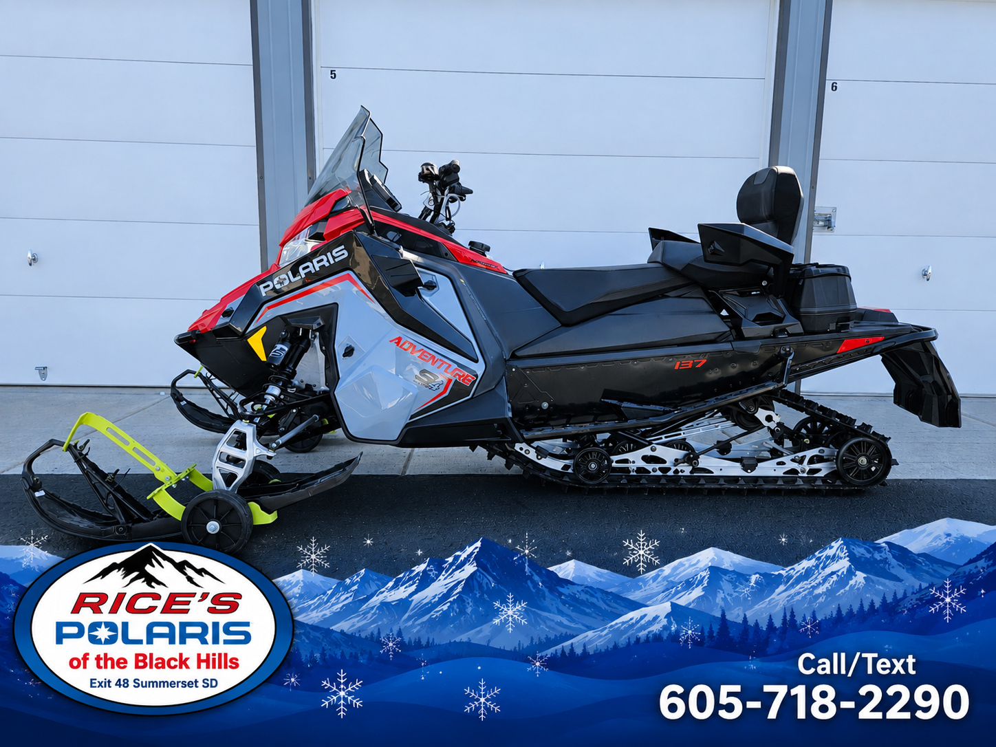 2025 Polaris ProStar S4 INDY Adventure 137 SC ES 1
