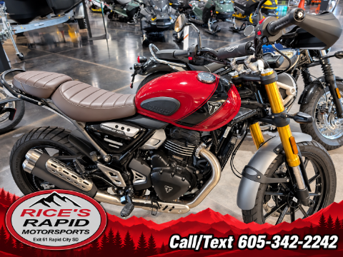 2025 Triumph Scrambler 400 X