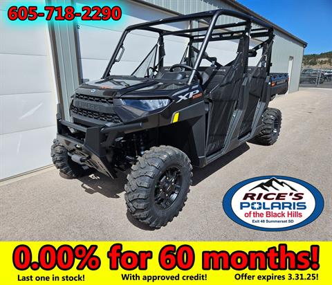 New 2024 Polaris Ranger Crew XP 1000 Premium Super Graphite