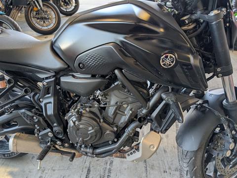 Used 2022 Yamaha MT-07 Matte Raven Black | Motorcycles for Sale at