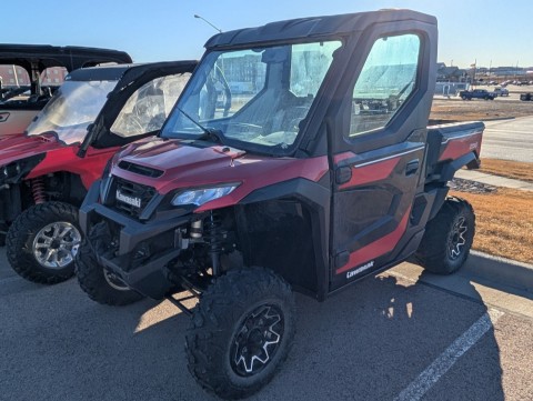 Used 2024 Kawasaki RIDGE HVAC Candy Persimmon Red | Utility