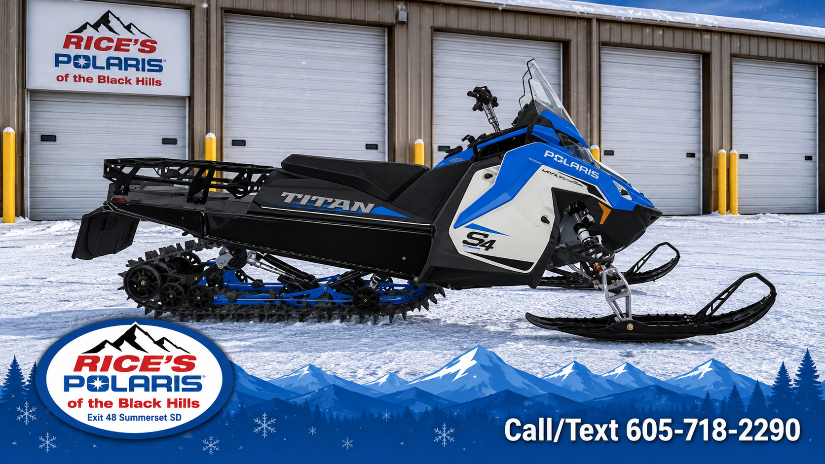 2027 Polaris ProStar S4 TITAN Nordic Pro 155 Velocity Blue ES for sale 1307575