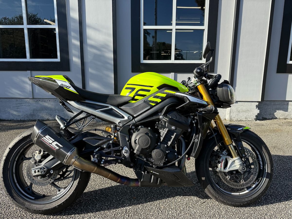 Used 2024 Triumph Street Triple 765 Moto2™ Edition Motorcycles