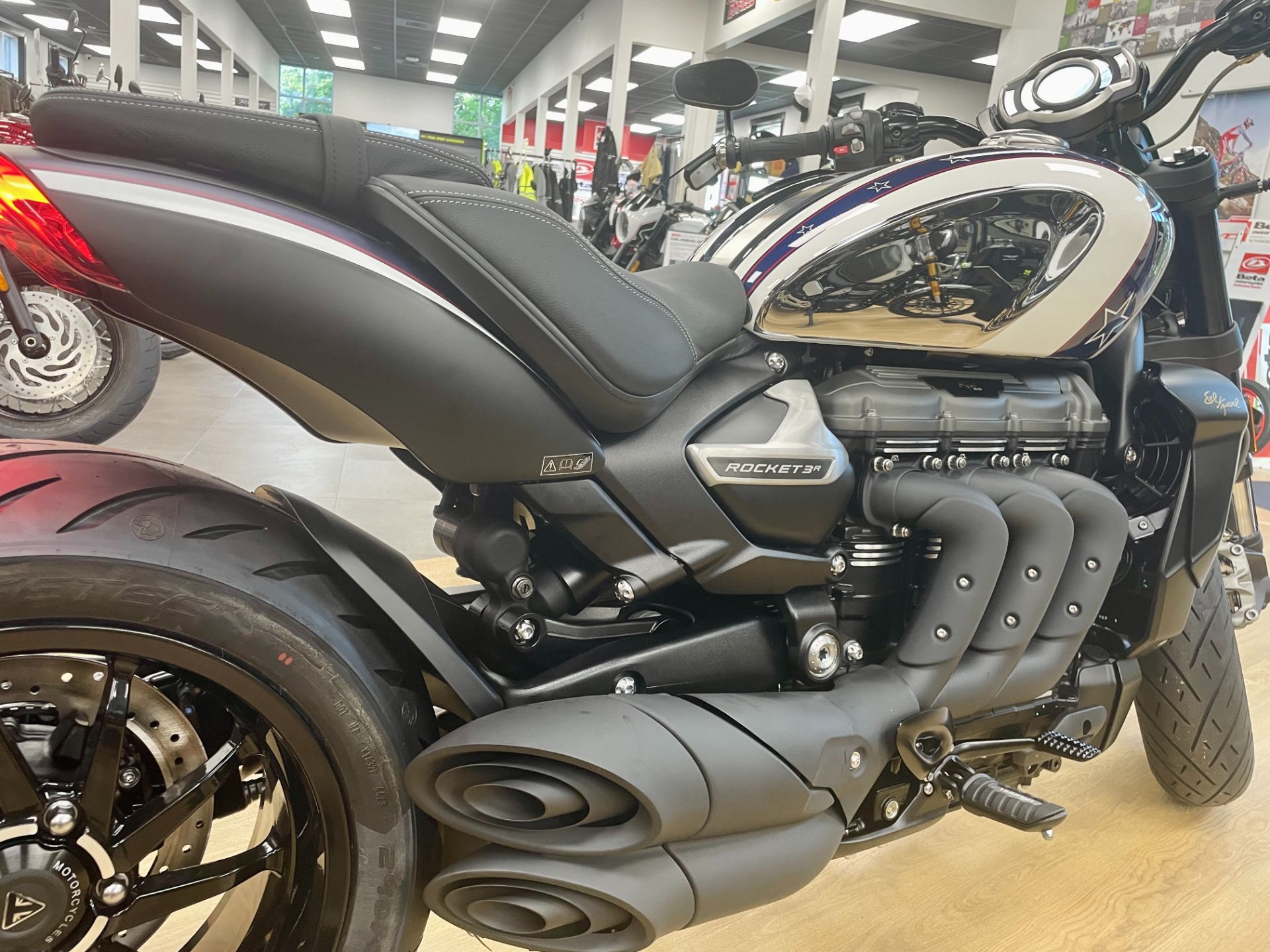 New 2025 Triumph Rocket Storm R Evel Knievel Limited Edition