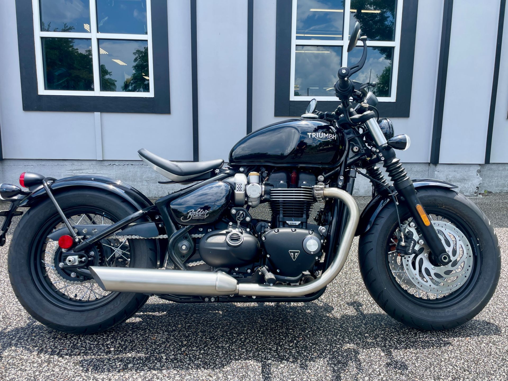 New 2024 Triumph Bonneville Bobber Motorcycles in North