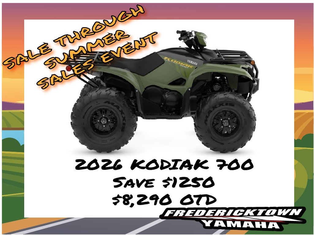 2026 Yamaha Kodiak 700 1