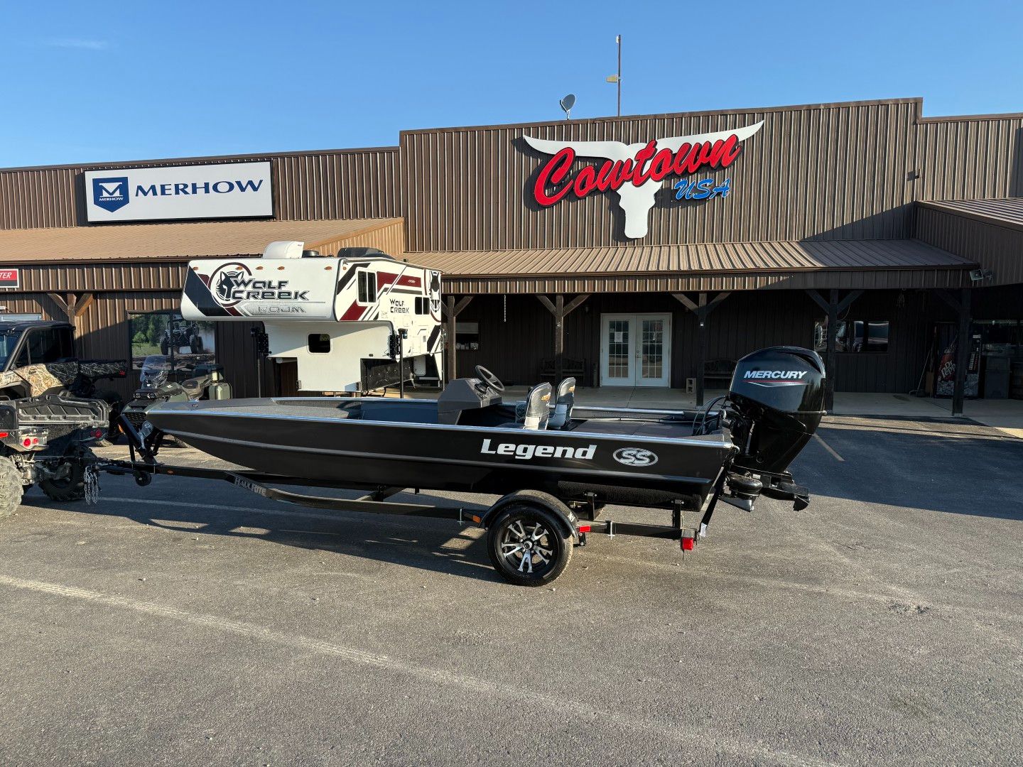 New 2025 Legend SS 17x52 Semi-V Sport Powered with 60/40 Mercury
