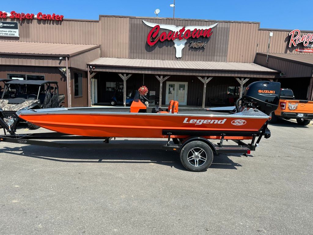 New 2024 Legend SS 18x60 Semi-V Outboard Jet Boat with Suzuki 140