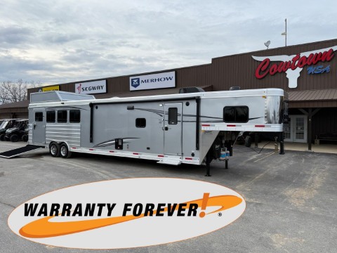 2026 Merhow 8416 Side Load Four Horse Trailer — photo 1 of 32