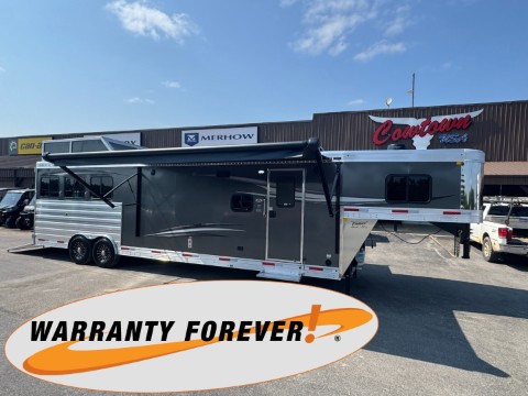 2026 Merhow 8314 Stampede Three Horse Trailer with Solar — photo 1 of 18