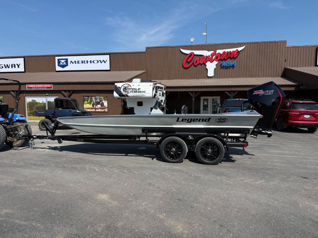 New 2025 Legend SS Semi-V Outboard Jet Boat Powered with Mercury