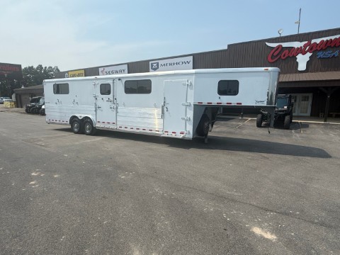 2008 Kieferbilt Six Horse Head to Head Trailer — photo 1 of 16