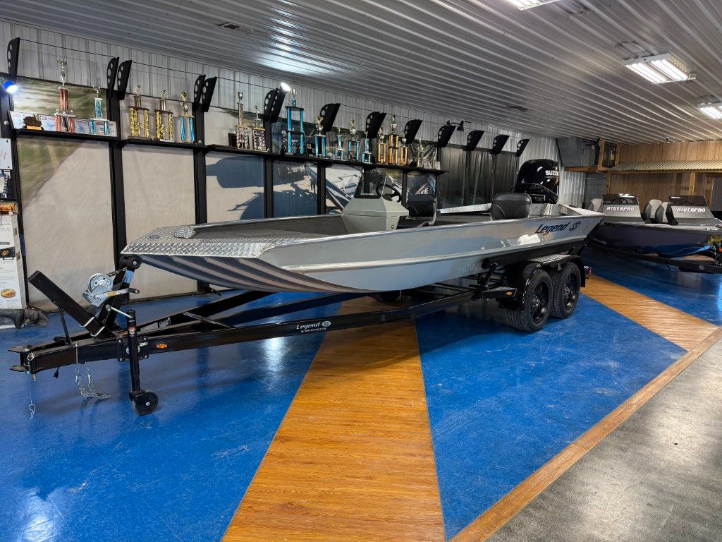 New 2025 Legend SS 19x60 Semi-V Outboard Jet Boat Powered with