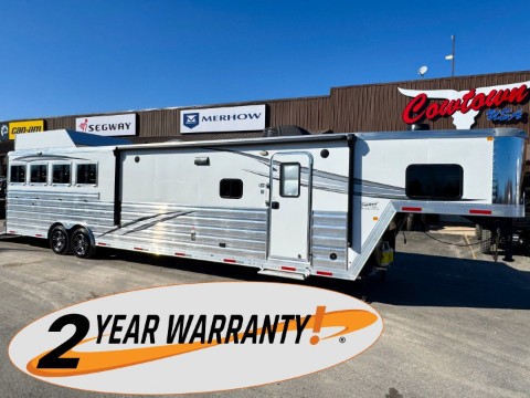 2023 Merhow 8416 Generation Four Horse Trailer — photo 1 of 18