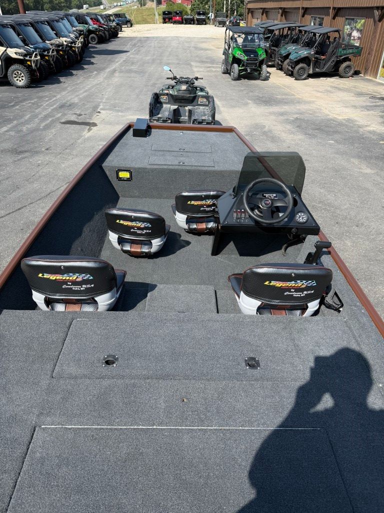 New 2025 Legend SS 18x56 Flatbottom Jet Boat with Suzuki 140