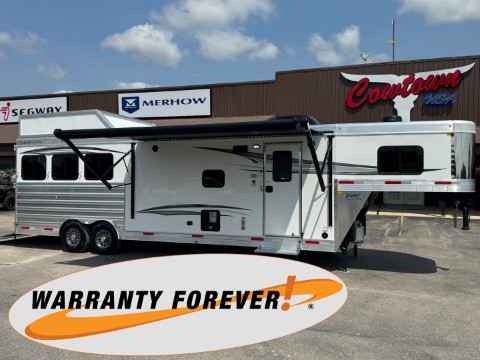 2026 Merhow 8312 Stampede Three Horse Trailer with Solar — photo 1 of 17