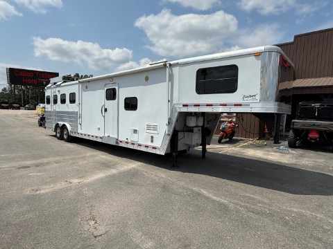 2008 Kieferbilt 8412 Four Horse Trailer — photo 1 of 27