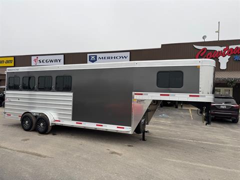 2026 Merhow Four Horse Gooseneck Slant Trailer — photo 1 of 9
