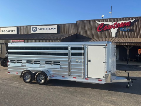 2026 Bar-M Eight Pen Stock Trailer for Show Animals — photo 1 of 9