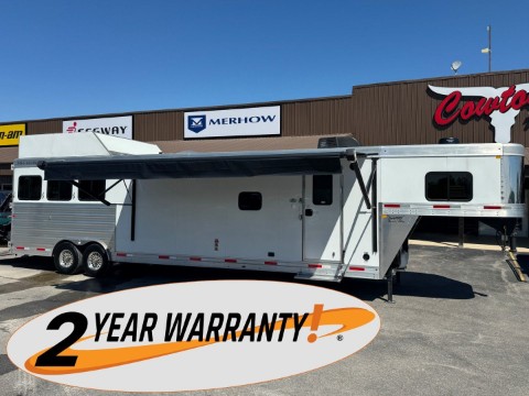 2024 Merhow 8316 Summit Three Horse Trailer — photo 1 of 15