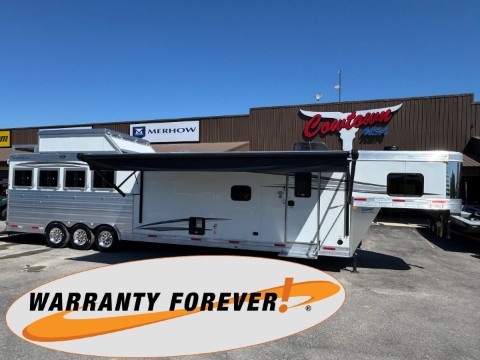 2026 Merhow 8416 Stampede Four Horse Trailer — photo 1 of 17