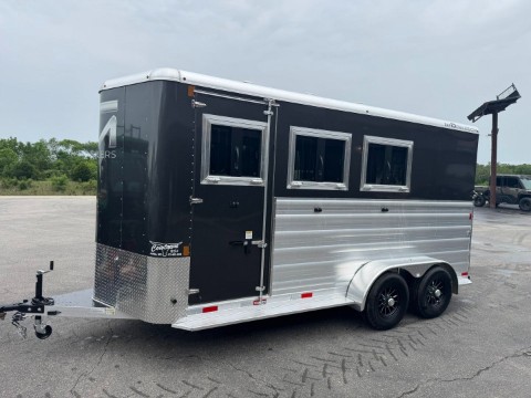 2026 Bar-M Three Horse Slant Bumper Pull Trailer — photo 1 of 8