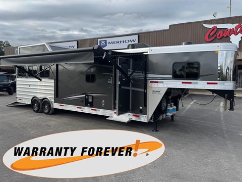 2026 Merhow Stampede 8312 Three Horse Trailer with Living Quarters — photo 1 of 16