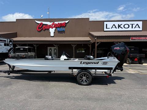2025 Legend 18x60 Flat Bottom with Outboard Mercury 175 Pro-XS Jet Engine — photo 1 of 17