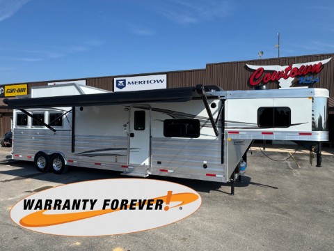 2027 Merhow 8315 Summit Three Horse Living Quarters Trailer — photo 1 of 21