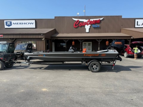 2023 Legend 18x56 Flatbottom Jet Boat with Suzuki 115/80 Outboard Jet Engine — photo 1 of 19