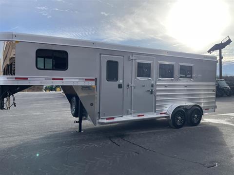 2026 Merhow 3-Horse 7300 Gooseneck Trailer — photo 1 of 10