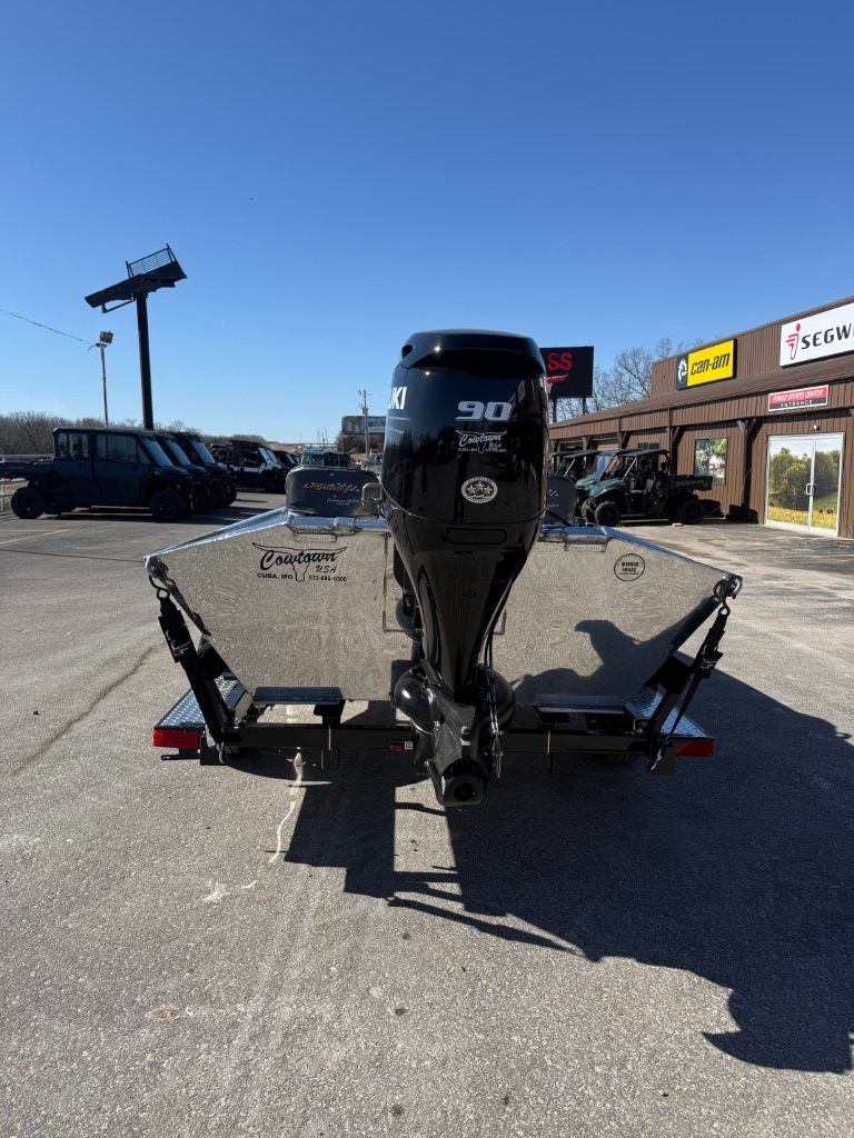 New 2025 Legend SS Semi-V Polished Sport Model Outboard Jet Boat