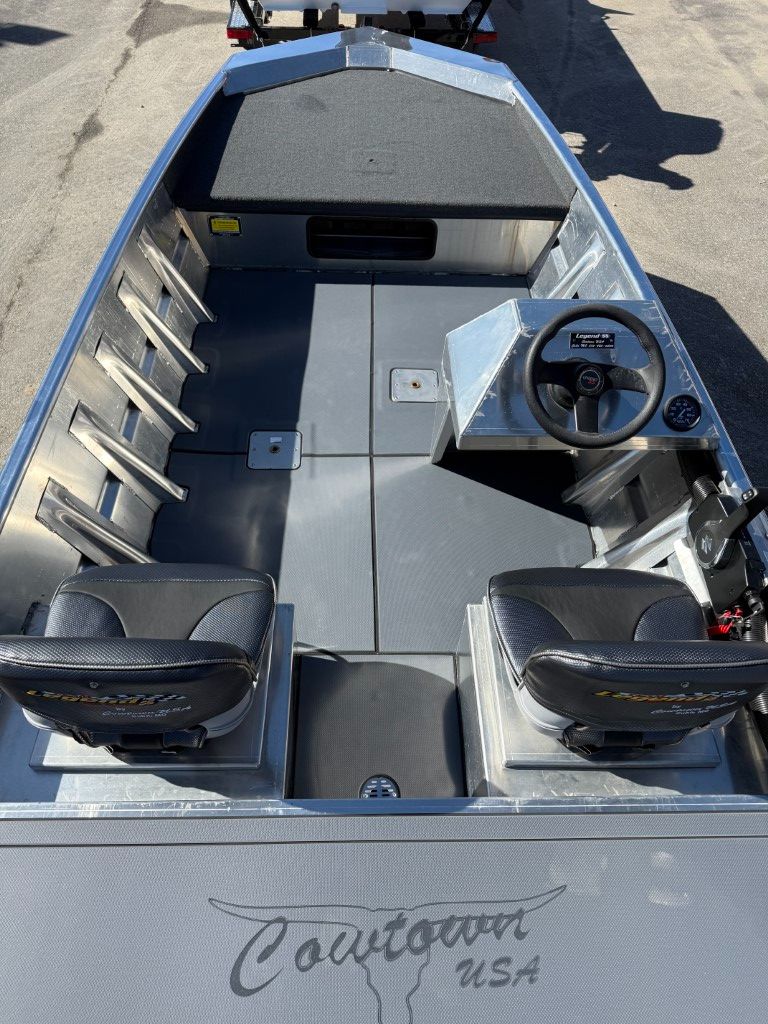 New 2025 Legend SS Semi-V Polished Sport Model Outboard Jet Boat