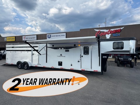 2024 Bison Stock Combo Living Quarters Trailer 71116 Trailhand — photo 1 of 19